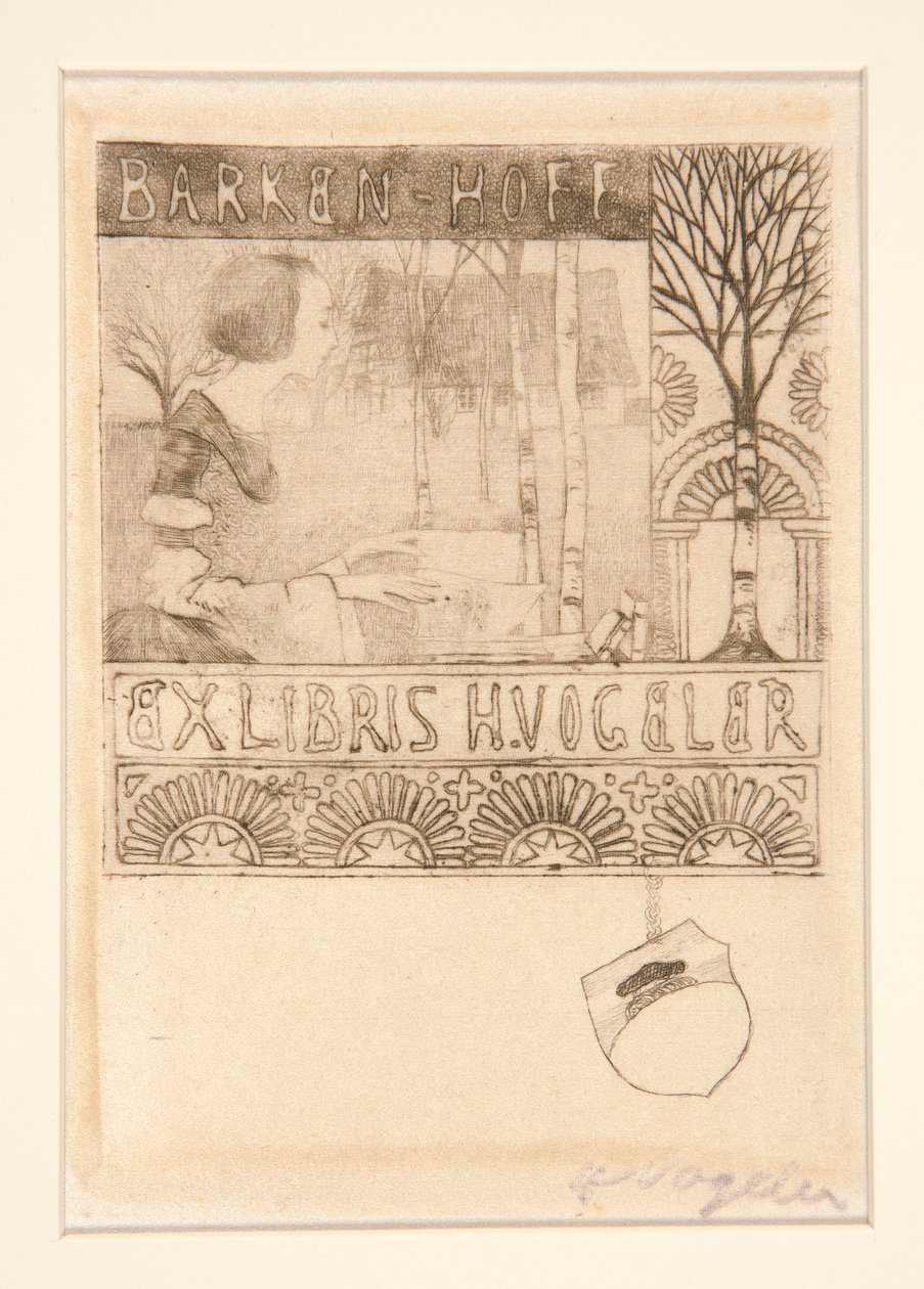 Ex-libris - Heinrich Vogeler