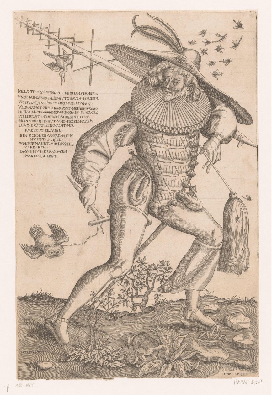 Chasseur de glu - Heinrich Wirich (possibly)