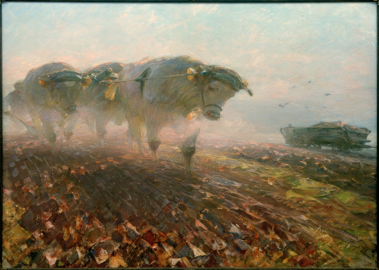 Travail ardu - Heinrich von Zügel