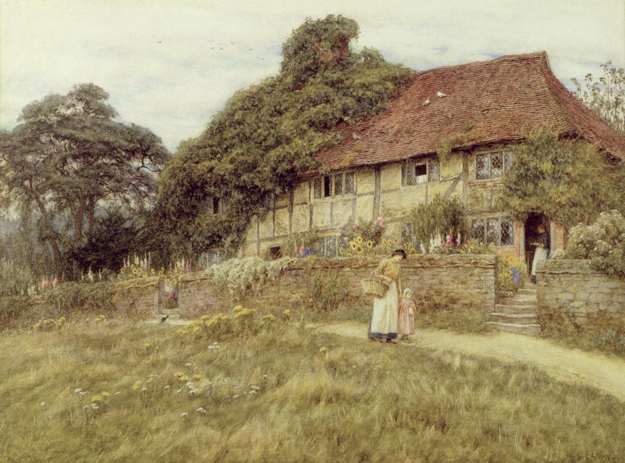 À Stedham près de Midhurst - Helen Allingham