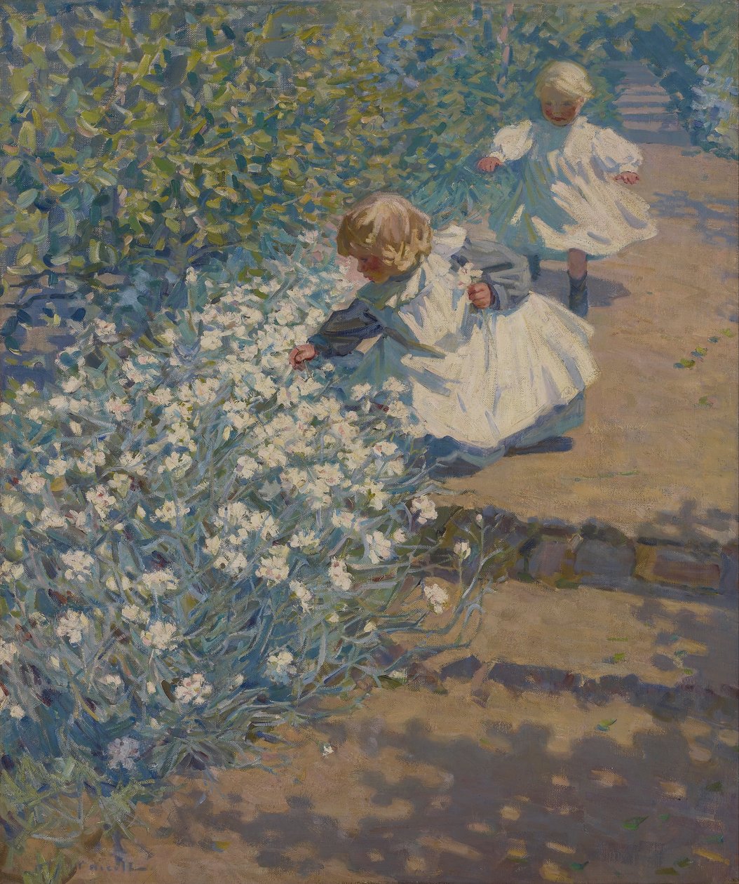 Cueillir des fleurs - Helen Galloway McNicoll