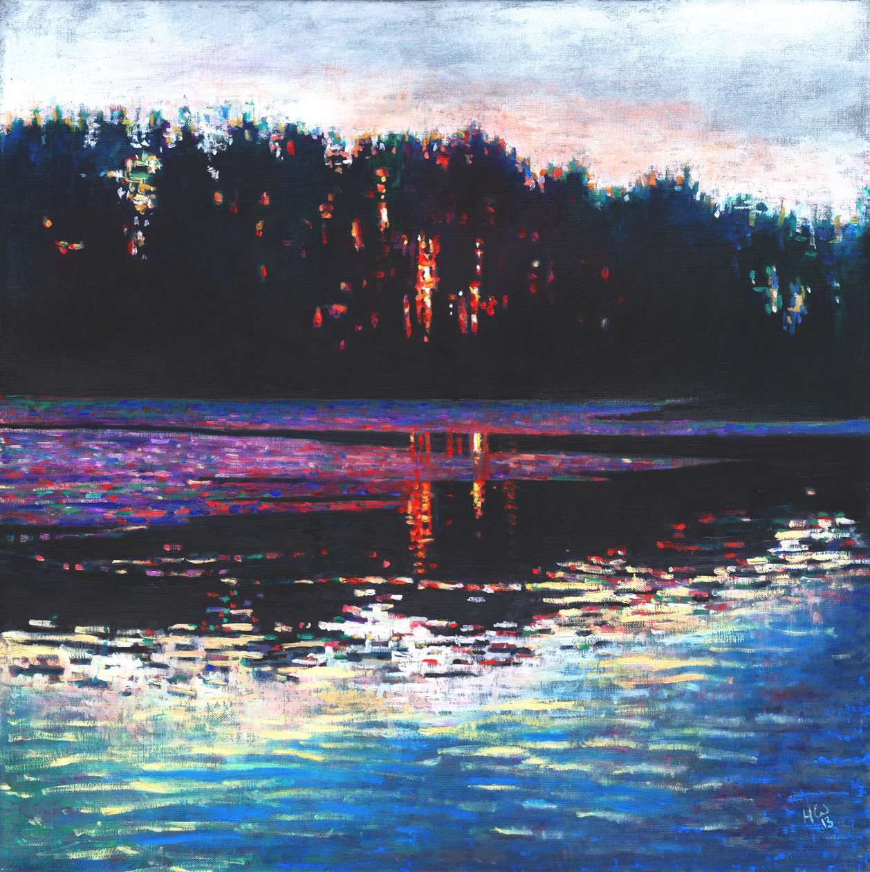 Calme au milieu - Helen White