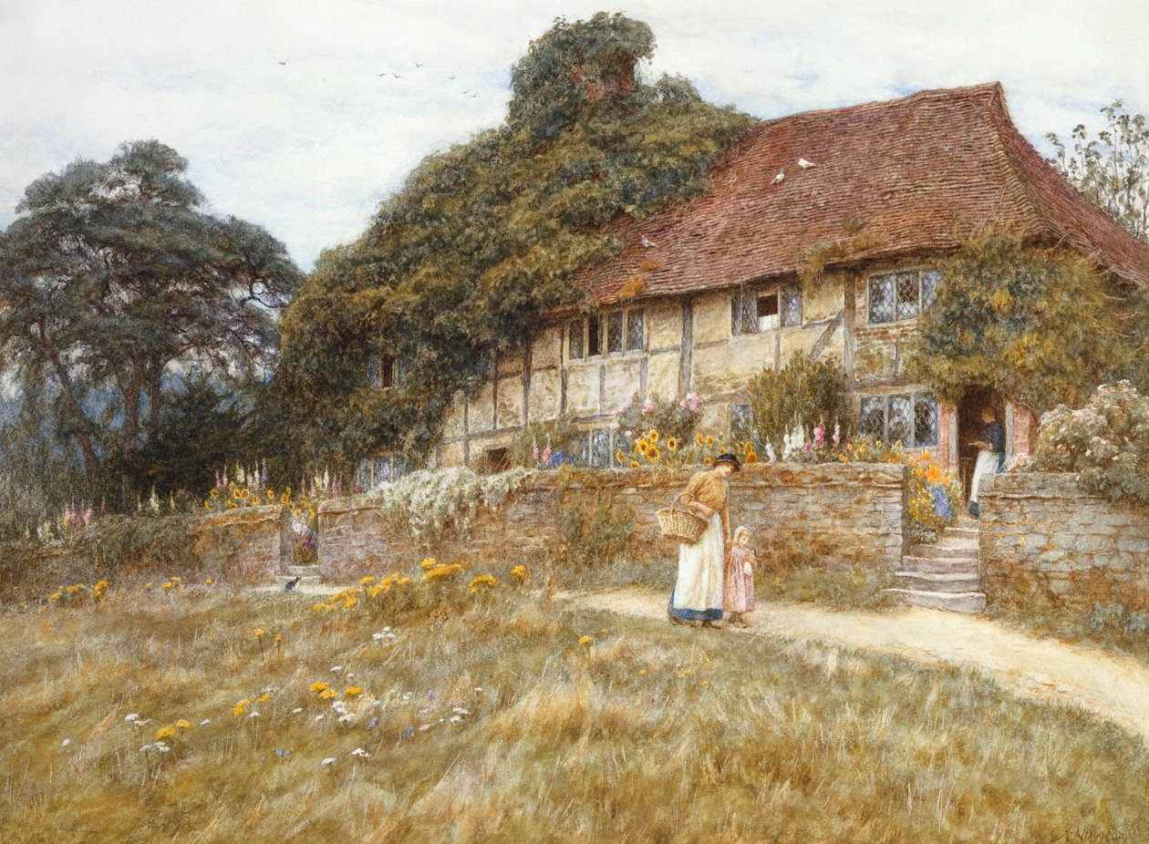 À Stedham près de Midhurst - Helen Allingham