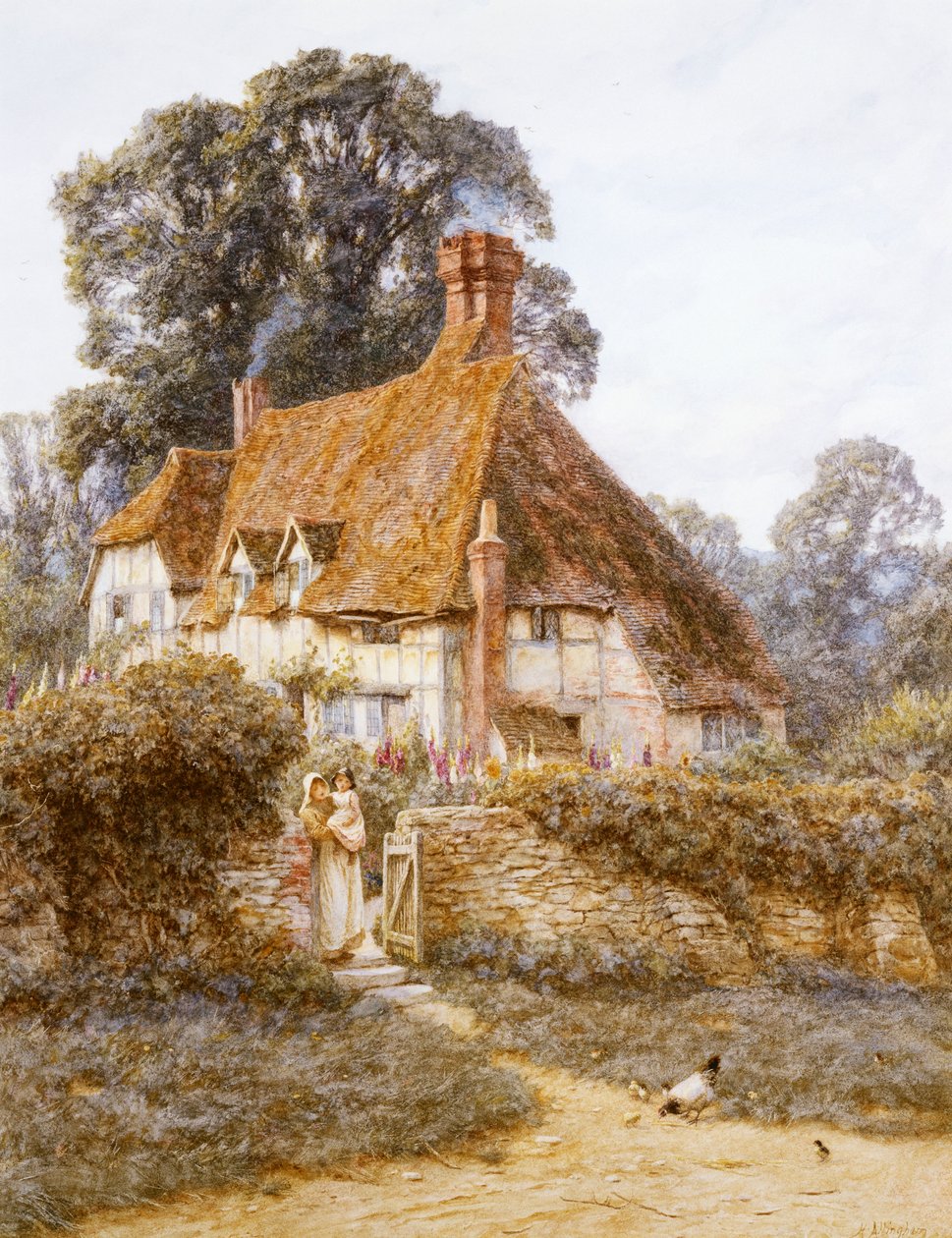 Près de Witley, Surrey - Helen Allingham
