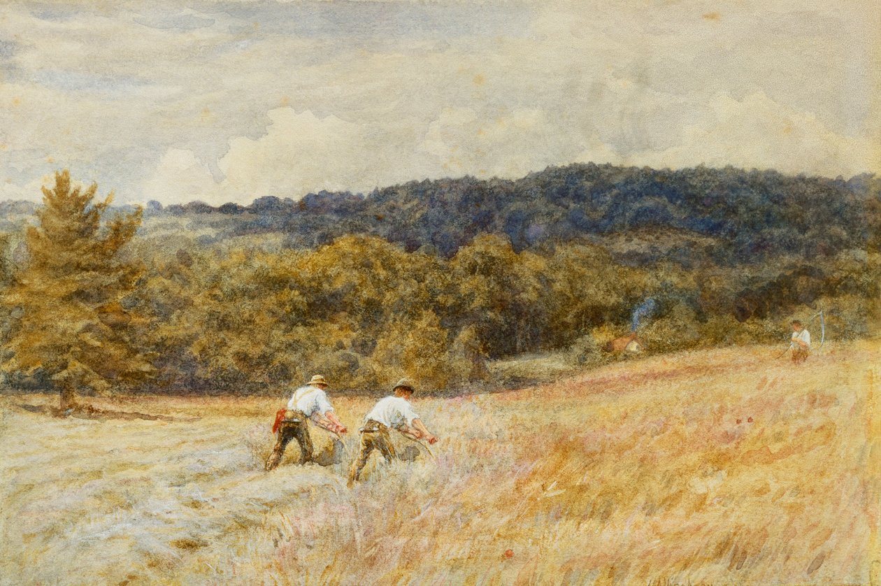 Les Moissonneurs - Helen Allingham
