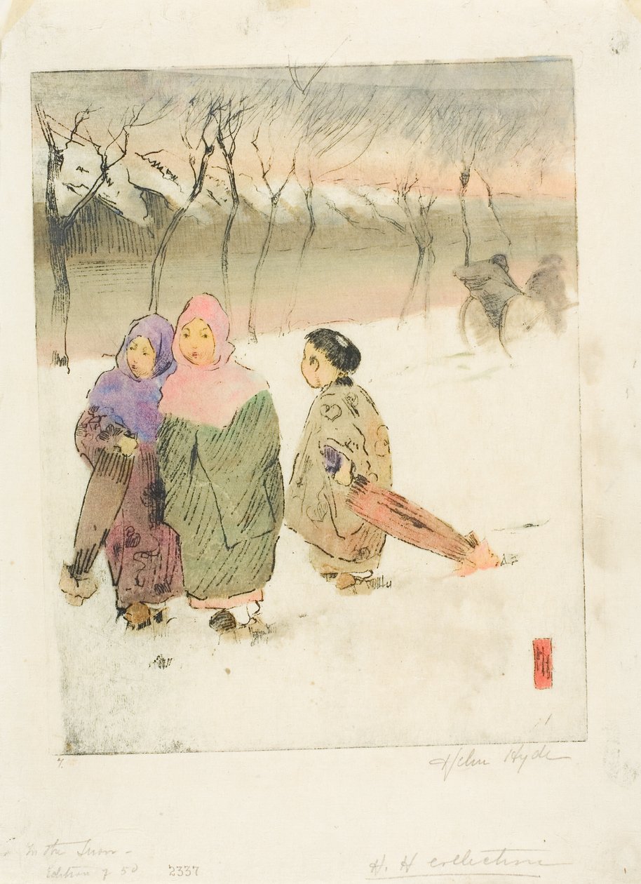 Dans la neige à Tokyo - Helen Hyde
