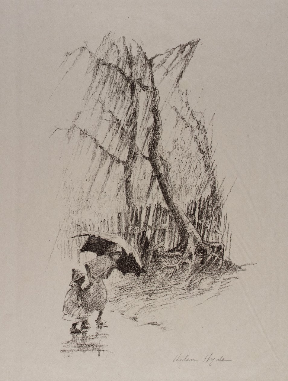 La douche - Helen Hyde