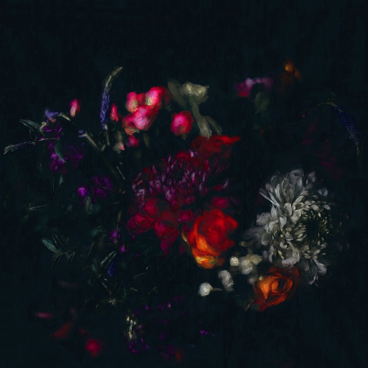 Floral sombre - Helen White