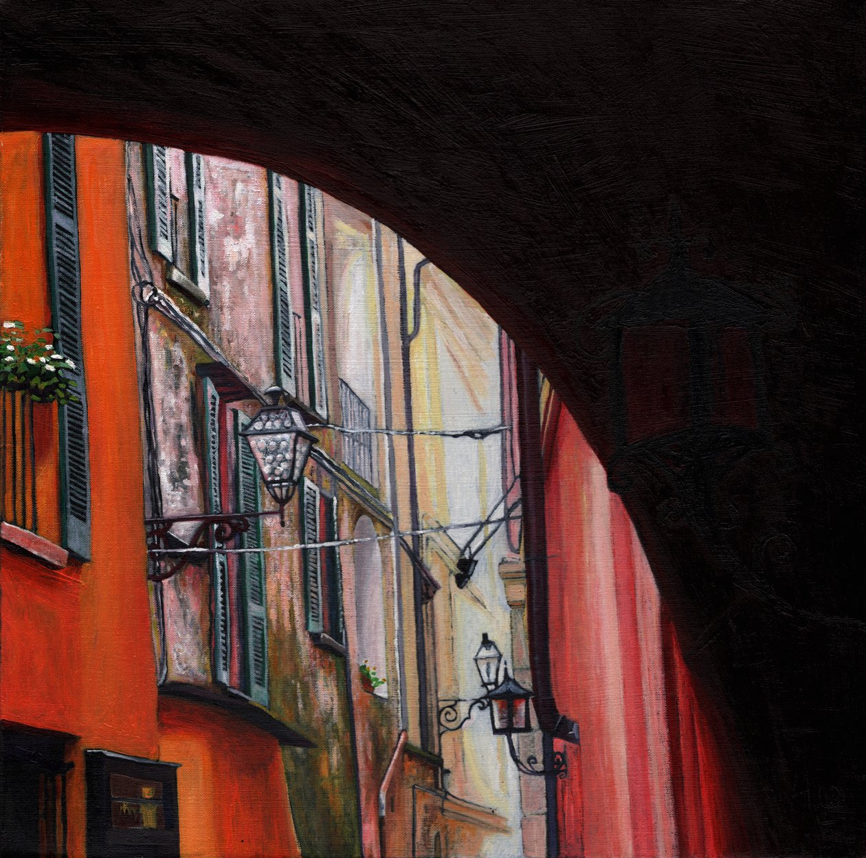 Lanternes de Menaggio, 2012 - Helen White