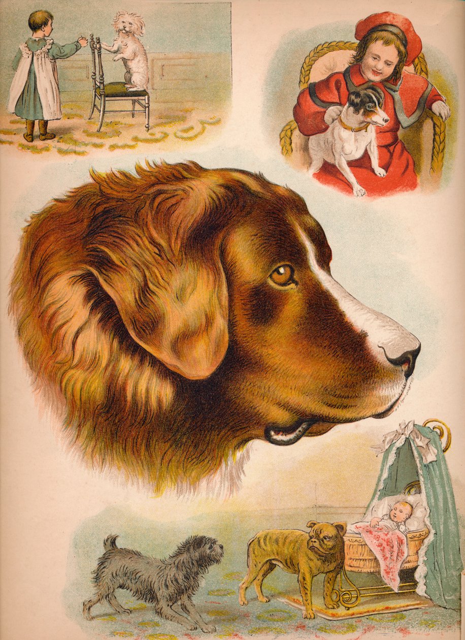 Le Chien, c1900 - Helena J. Maguire