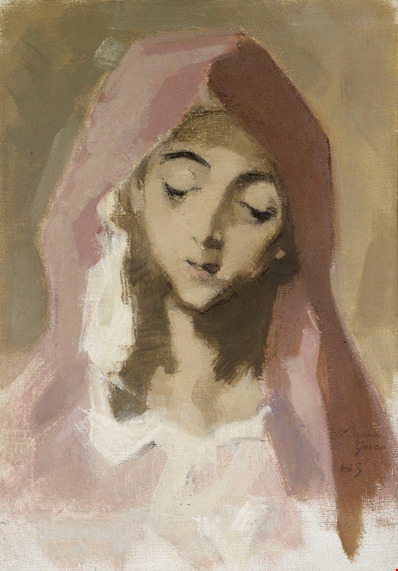 Madonna de la Charité, après El Greco - Helene Schjerfbeck