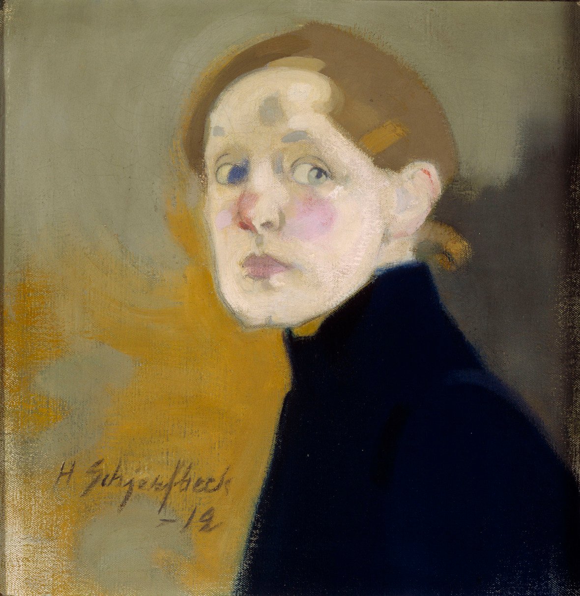 Autoportrait - Helene Schjerfbeck
