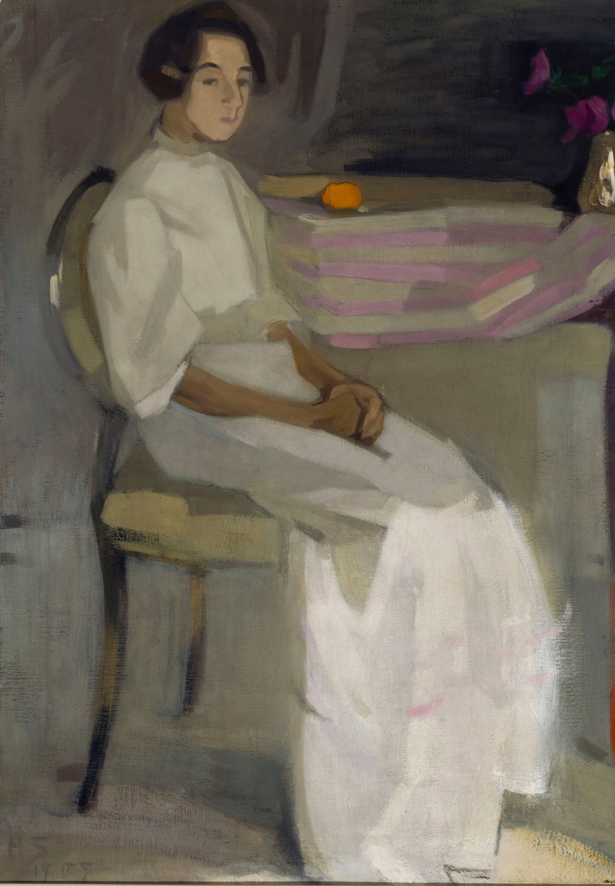 Image de costume II, 1909 - Helene Schjerfbeck
