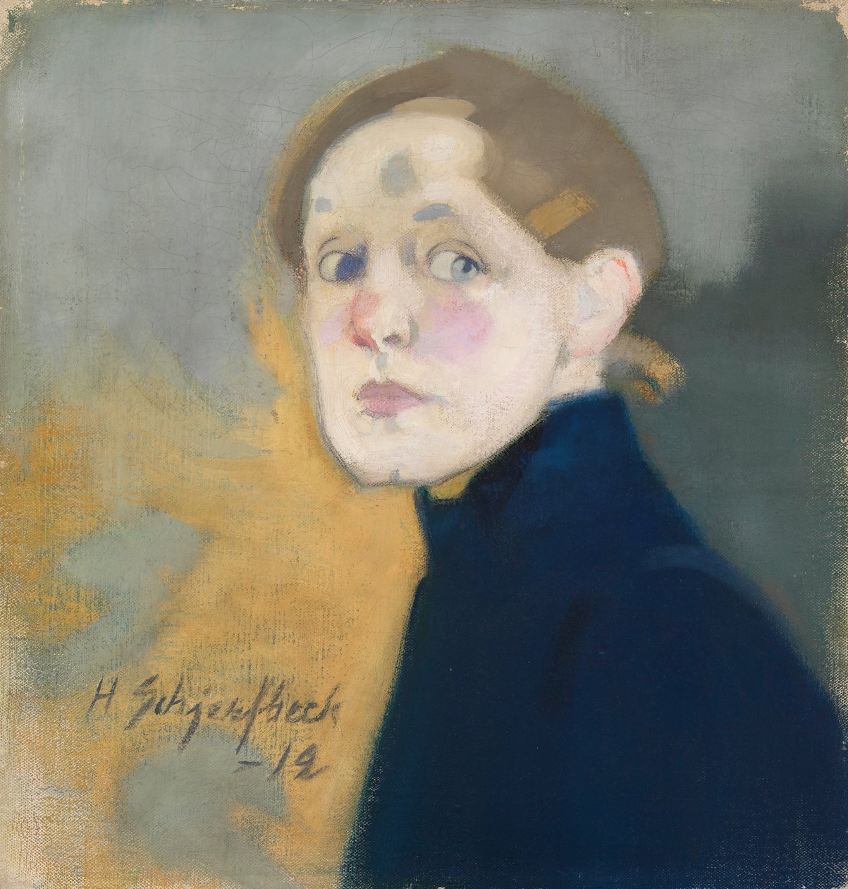 Autoportrait, 1912 - Helene Schjerfbeck