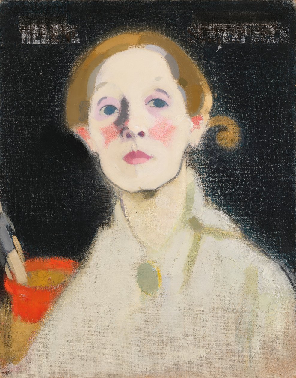Autoportrait, 1915 - Helene Schjerfbeck