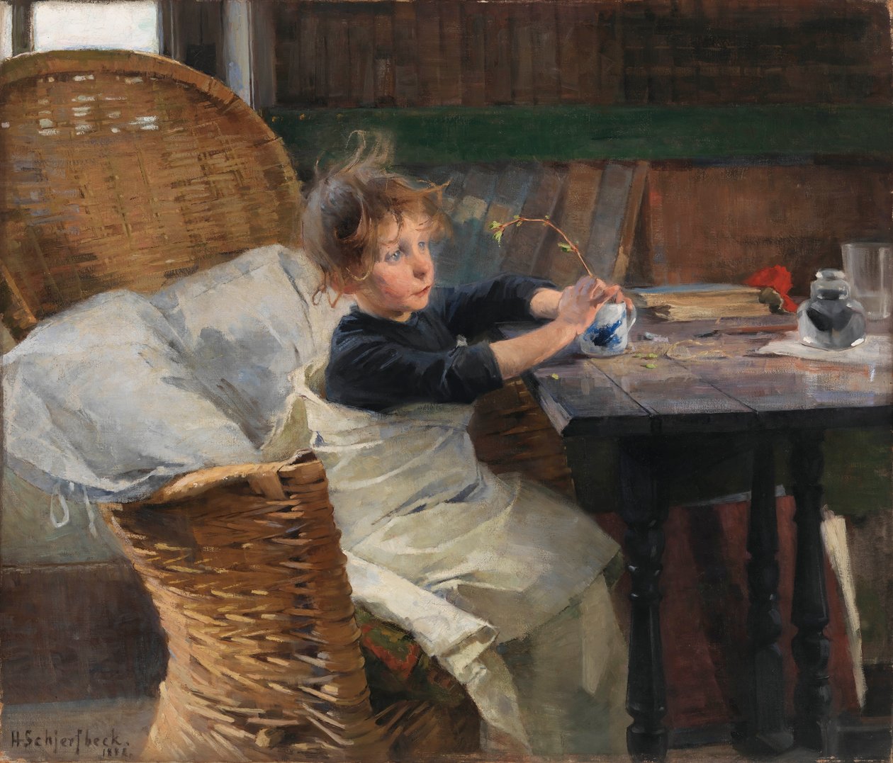 Le Convalescent, 1888 - Helene Schjerfbeck