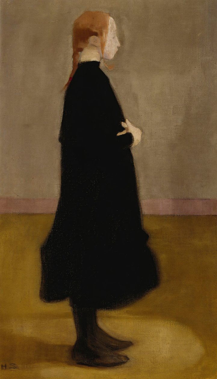 La collégienne II, 1908 - Helene Schjerfbeck