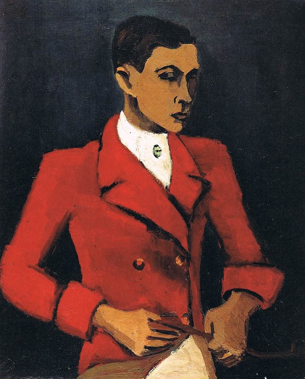 Autoportrait en costume de chasse - Helmut Kolle