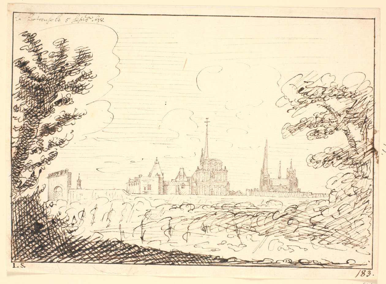 Vue de Notre-Dame-de-la-Miséricorde, Bordeaux - Hem