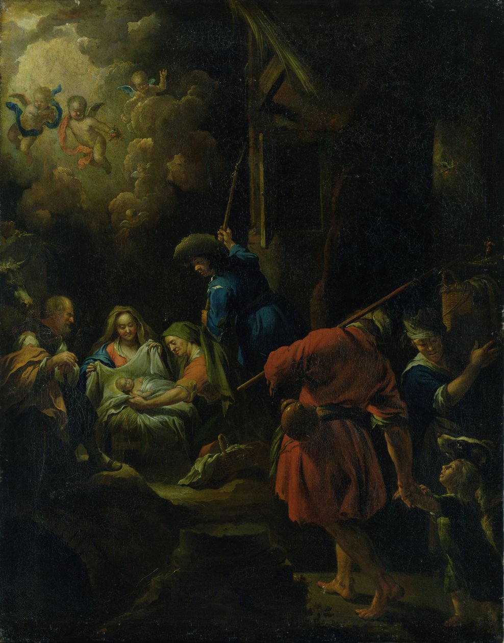 Adoration des bergers - Hendrich Dittmars
