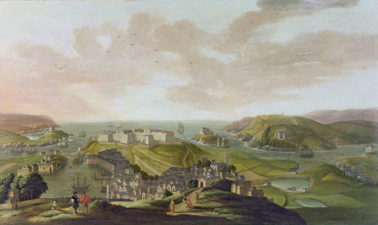 Plymouth, 1673 - Hendrick Danckerts