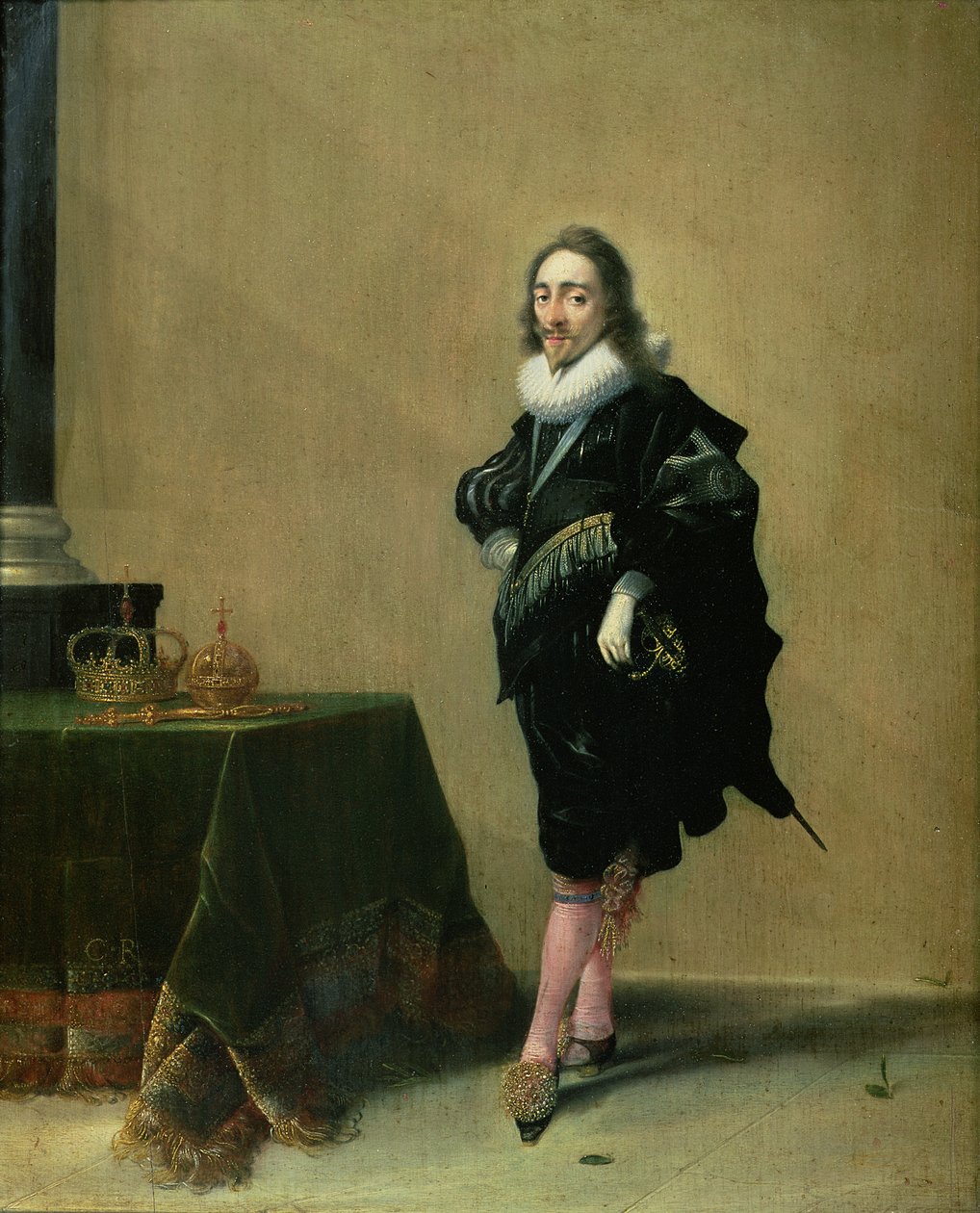 Portrait de Charles Ier (1600-49) 1632 - Hendrick Gerritsz Pot