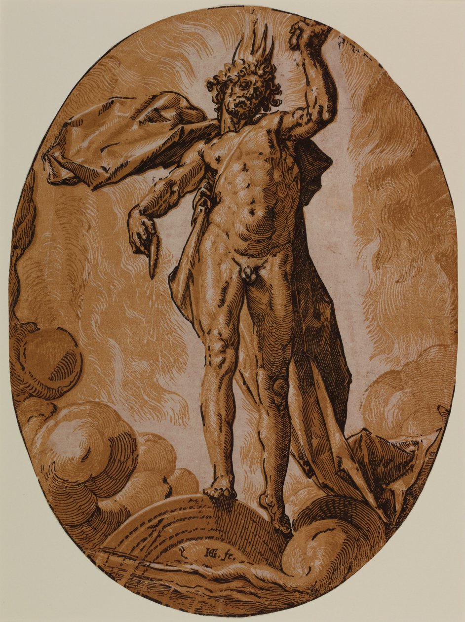 Jour (Hélios) - Hendrik Goltzius