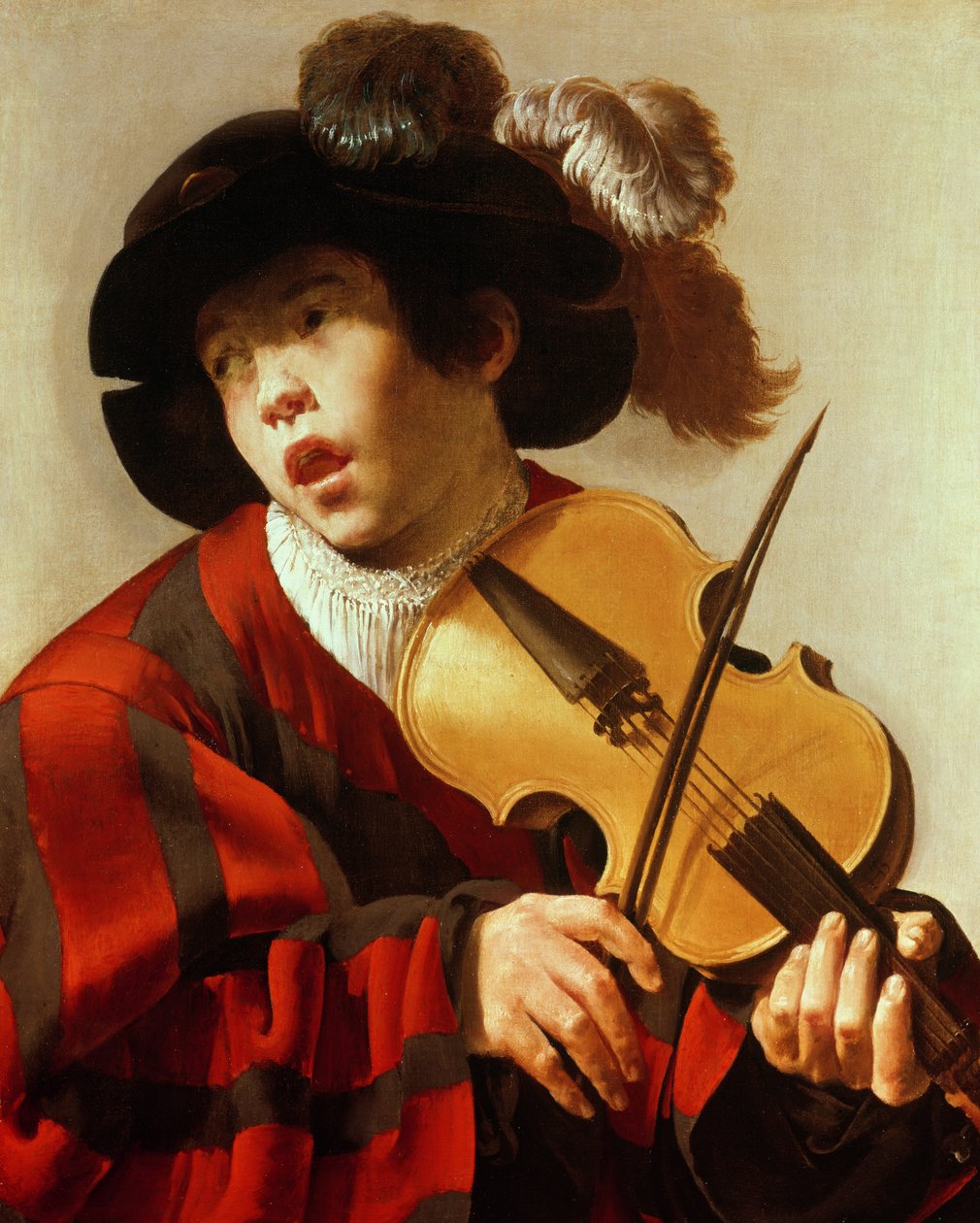 Garçon jouant d