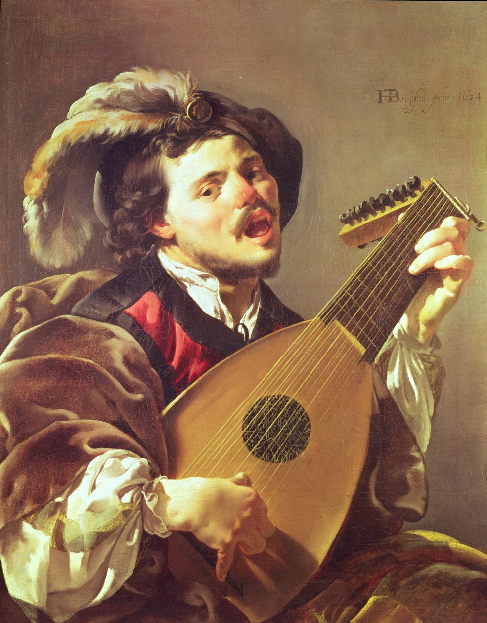 Le joueur de luth, 1624 - Hendrick ter Brugghen