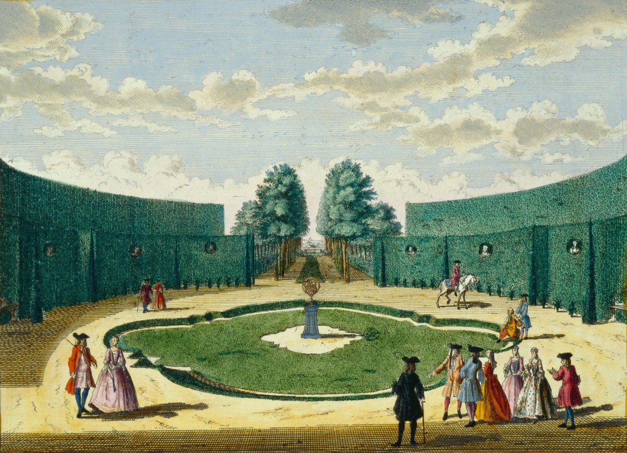 Conception pour un jardin, c.1700 - Hendrick de and Brouerius Van Nidek, Mattheus Leth