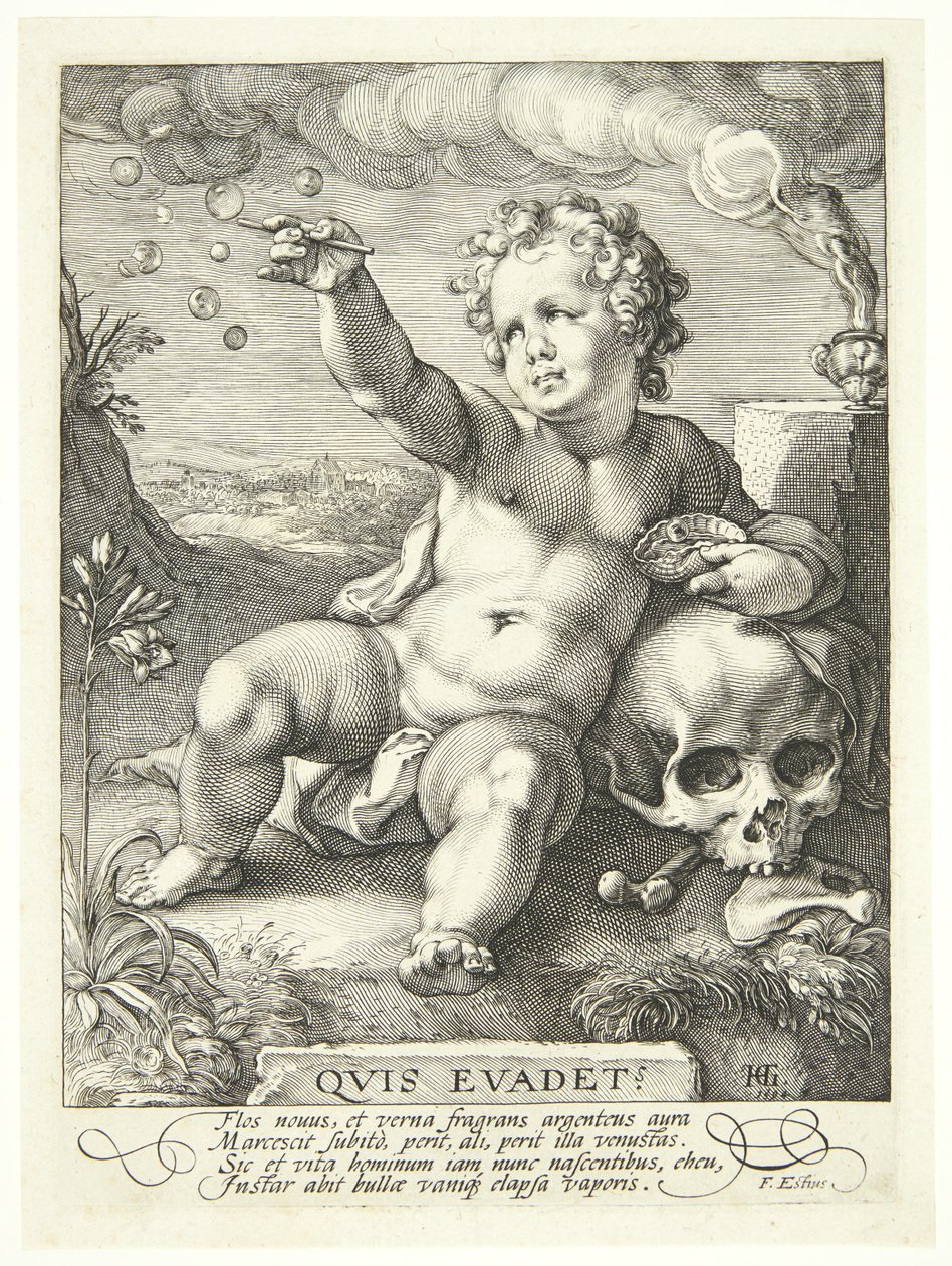 Allégorie sur la fugacité de la vie ("Quis Evadet?") - Hendrick Goltzius