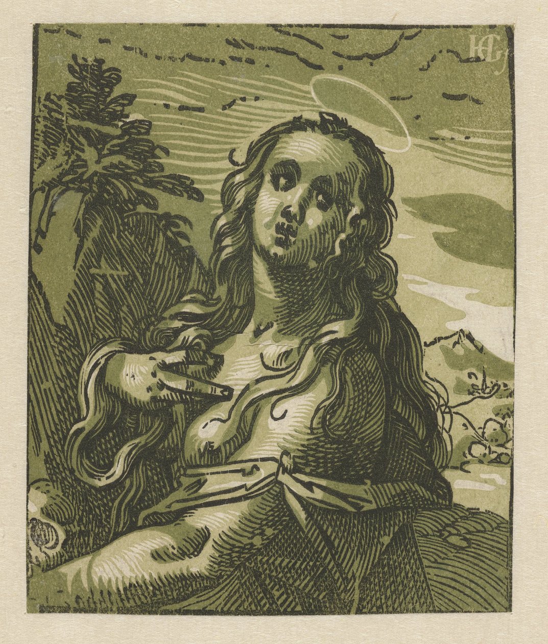 La pénitente Marie-Madeleine - Hendrick Goltzius