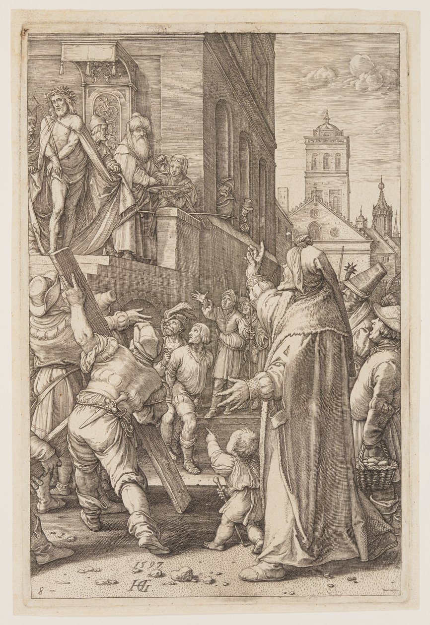 Ecce Homo, extrait de La Passion - Hendrick Goltzius