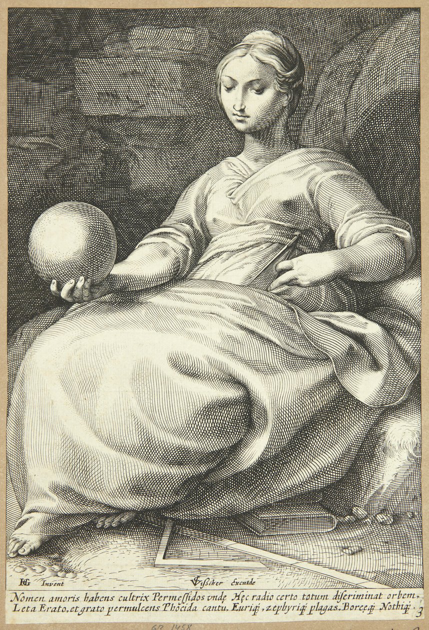 Érato - Hendrick Goltzius
