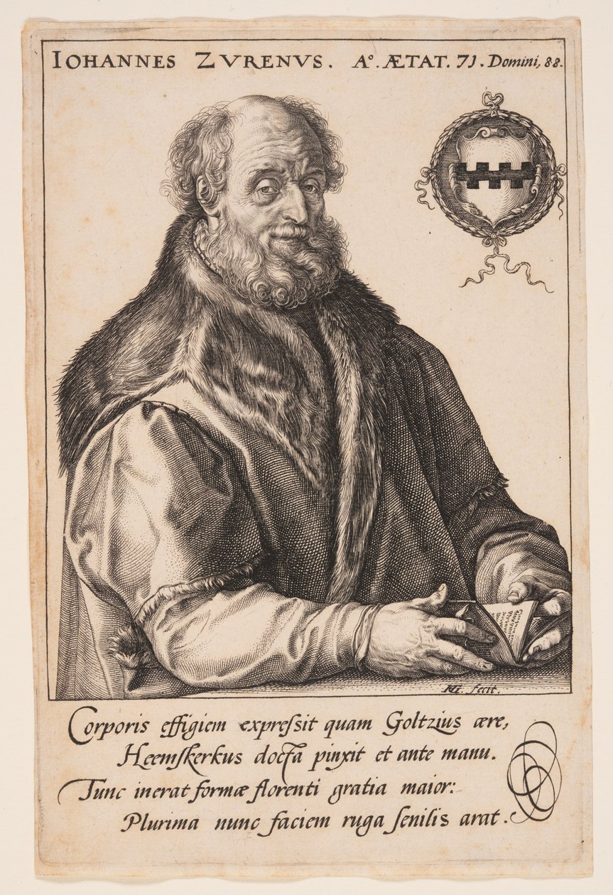 Jan van Zuren, bourgmestre de Haarlem - Hendrick Goltzius