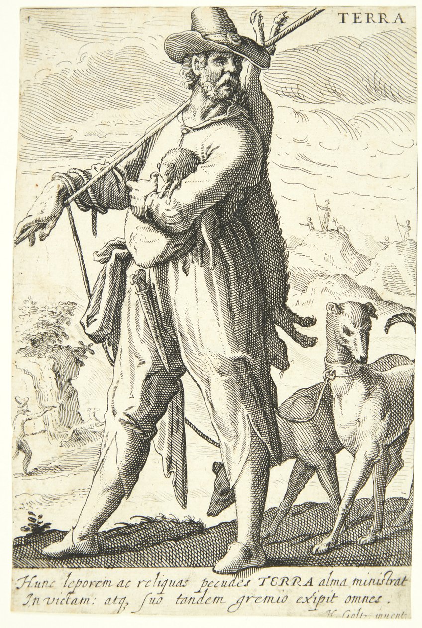 Terre (Terra) - Hendrick Goltzius