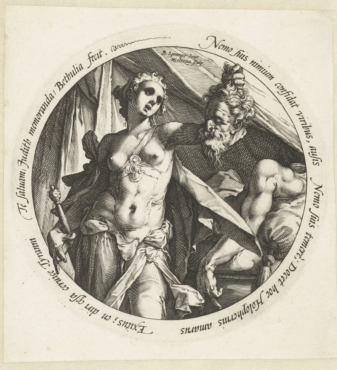 Judith avec la tête d