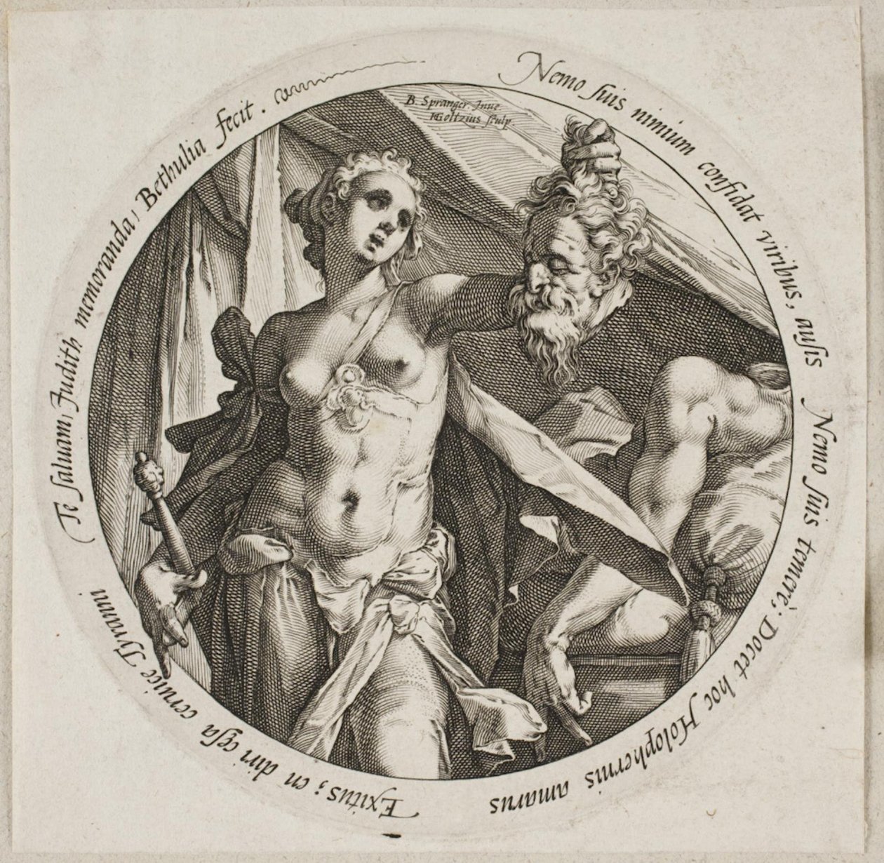 Judith avec la tête d