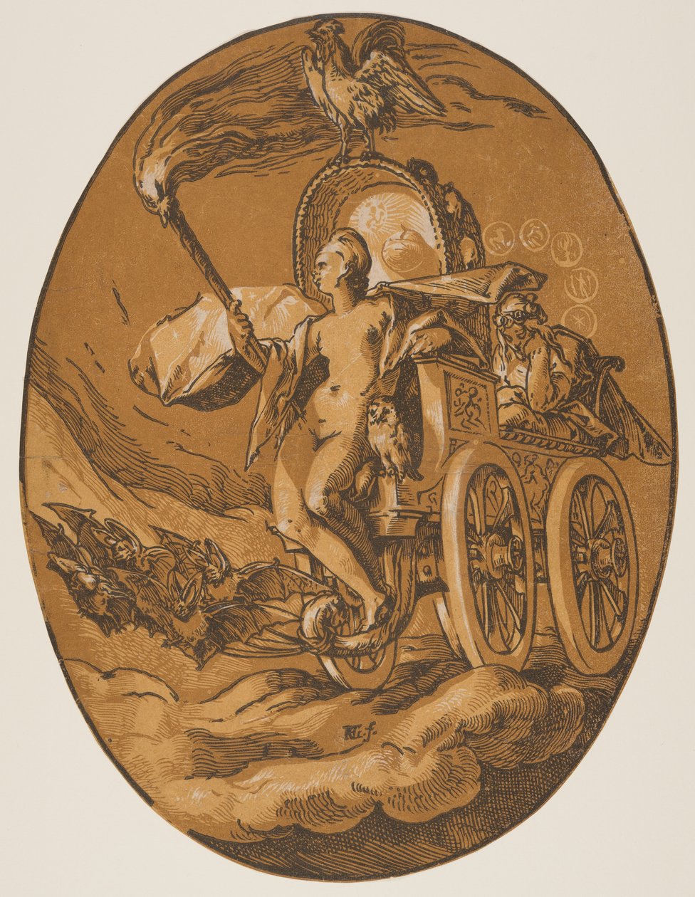Nox, extrait de The Deities - Hendrick Goltzius
