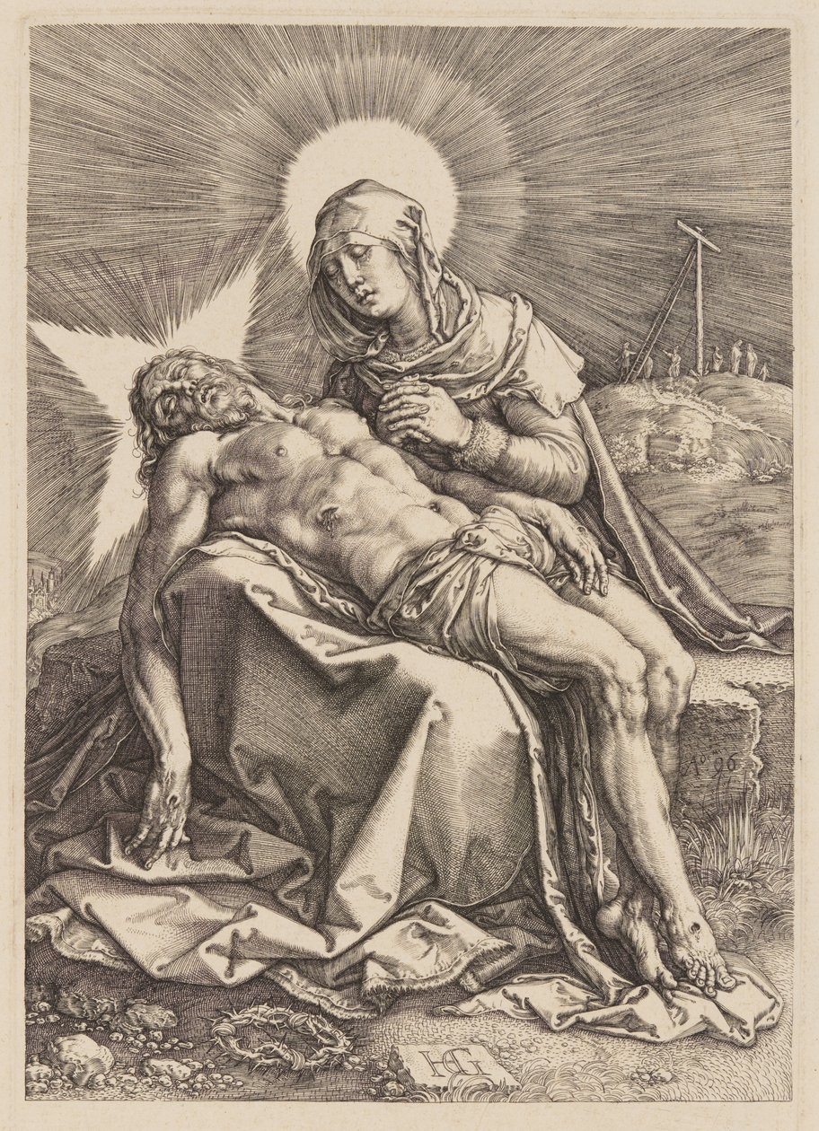 Piéta - Hendrick Goltzius