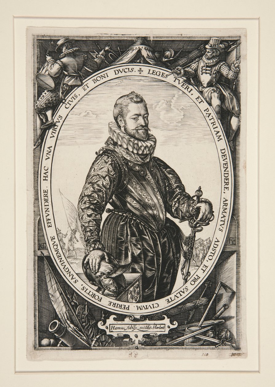 Portrait de Jacques de la Faille - Hendrick Goltzius