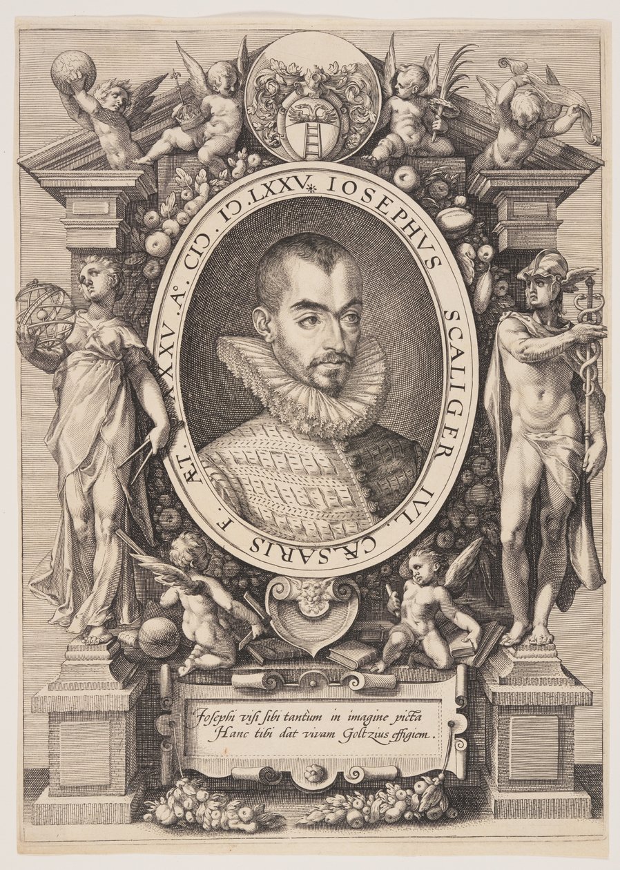 Portrait de Josephus Justus Scaliger - Hendrick Goltzius