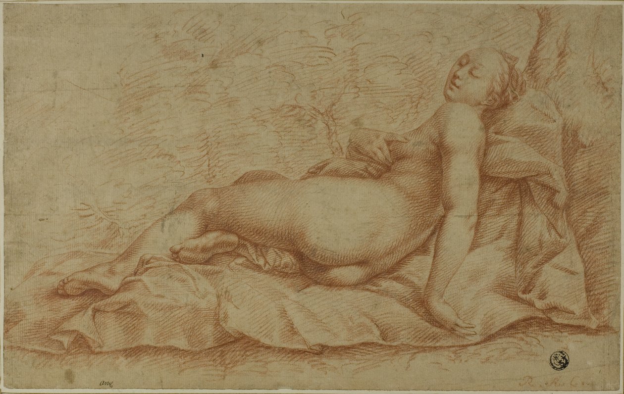 Vénus allongée - Hendrick Goltzius