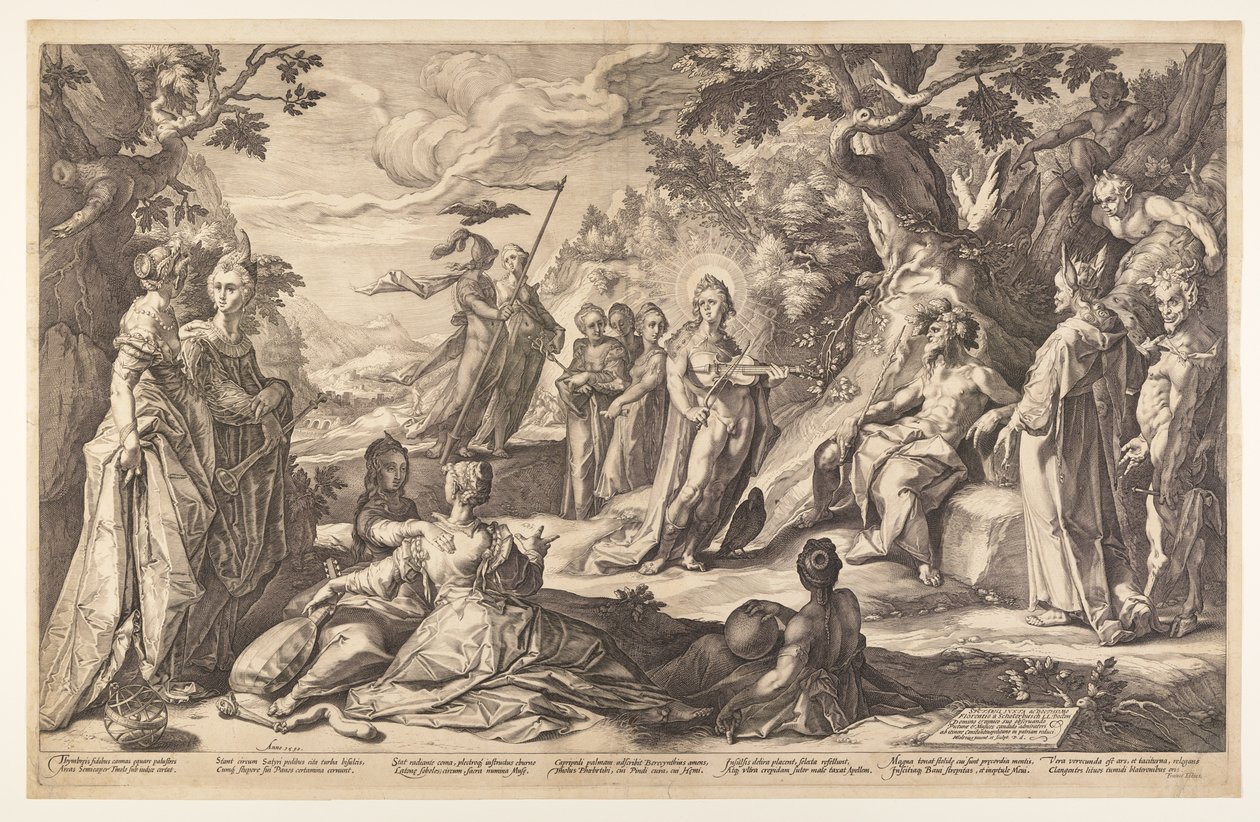 Le jugement de Midas - Hendrick Goltzius