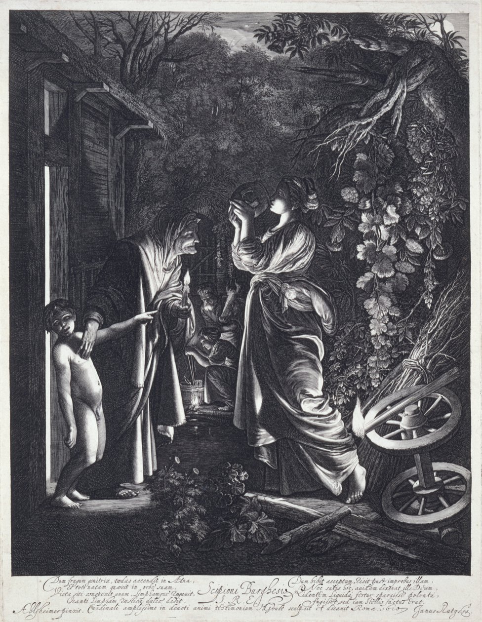 Cérès cherchant sa fille - Hendrick Goudt