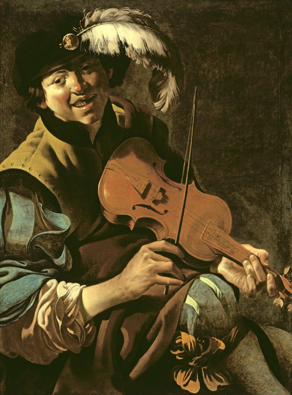 Un garçon violoniste, 1626 - Hendrick ter Brugghen