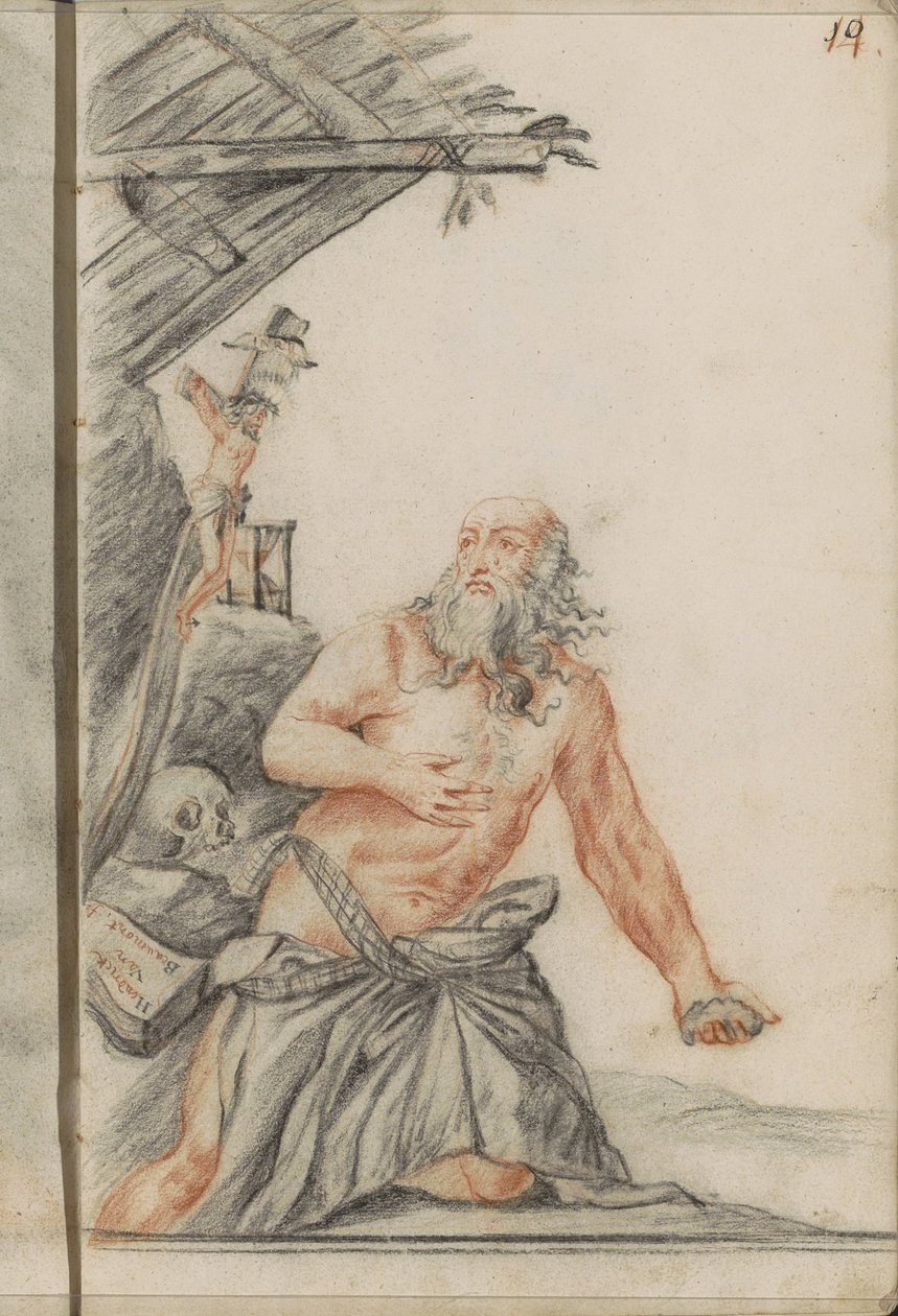 Saint Jérôme pénitent - Hendrick van Beaumont