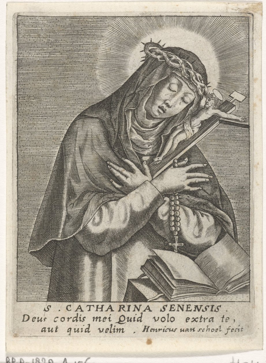 Sainte Catherine de Sienne - Hendrick van Schoel