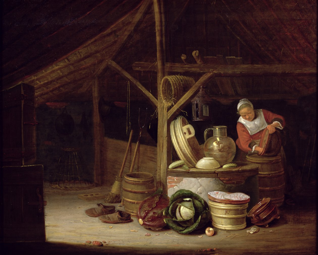 Intérieur de cuisine - Hendrik Martensz Sorgh