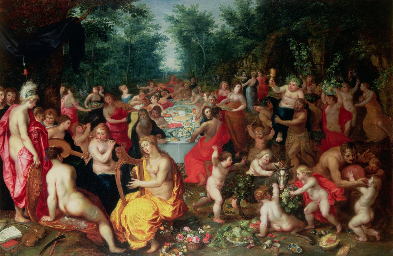 Fête des dieux - Hendrik van the Elder Balen